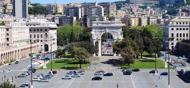 Genova, Piazza della Vittoria